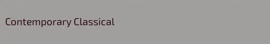 Contemporary Classical